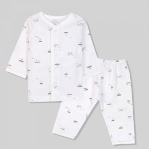 Bộ sơ sinh tay dài quần dài