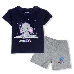 Bộ thun bé trai ngắn Laluna