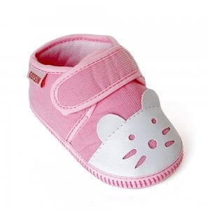 Giày tập đi bé gái S125020, Hồng