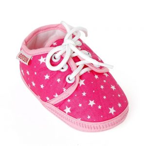 Giày tập đi bé gái S125021, Hồng