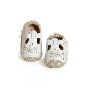 Giày tập đi bé gái S095012 16, Vàng