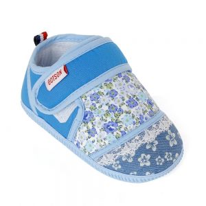 Giày tập đi bé gái S125026, Xanh dương