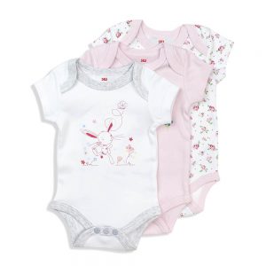 Set 3 body bé gái ngắn